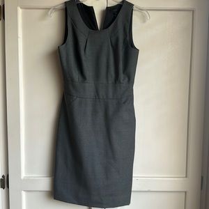 J Crew cocktail dress gray color size 0P